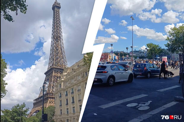 «Это какой-то трэш»: россиянка показала, что происходит в Париже во время Олимпиады. Видео