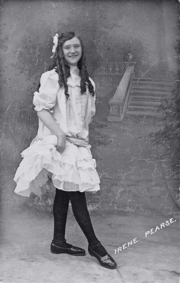 Мгновения прошлого: как выглядели юные леди 100 лет назад девушки, история, прошлое, фото