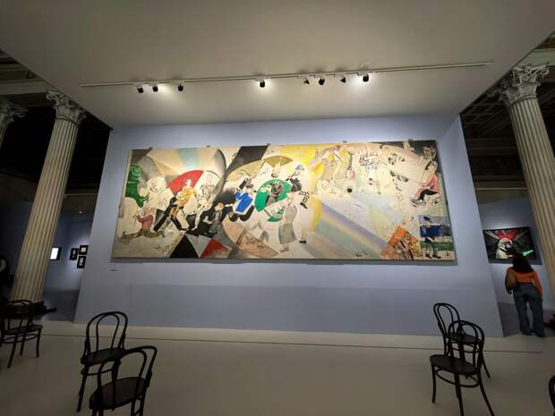 Панно для зрительного зала Еврейского камерного театра. 1920. Фото: Е. Попова-Гамаюн