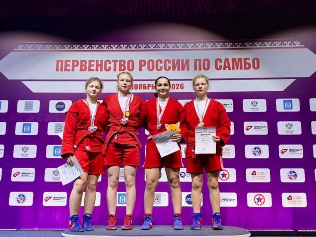 Тульские самбисты завоевали два серебра на Первенстве России в Ноябрьске