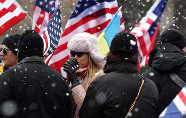 В Вашингтоне прошел митинг в поддержку Киева
