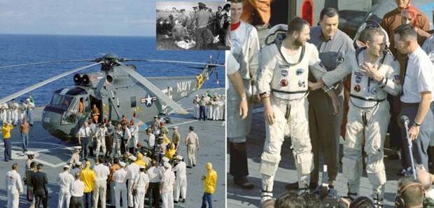 1965 г. «Джемини — 7», Ф. Борман, Д. Ловелл, 14 суток от старта ракеты до возвращения «астронавтов» лунная программа, обман, сша