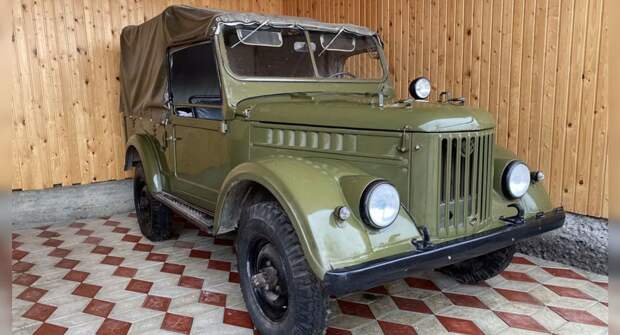 Советскую внедорожную версию ГАЗ-69 продают по цене нового УАЗ «Патриот»