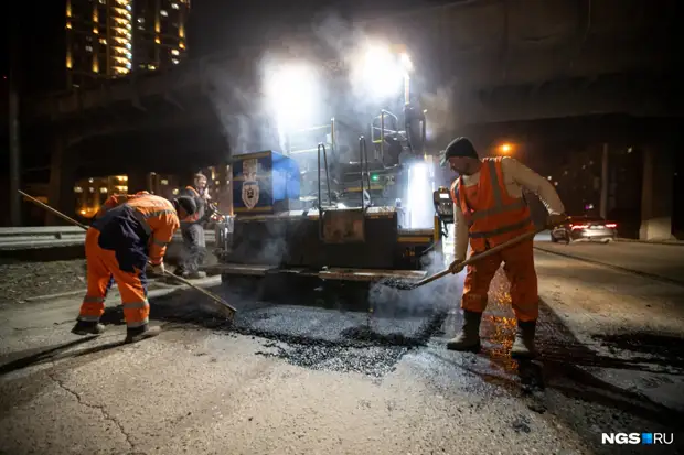 Часть улицы Ипподромской отремонтировали за две ночи — 10 впечатляющих фото