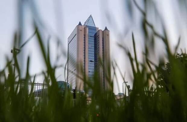 A view shows the headquarters of Gazprom in Moscow, Russia May 17, 2021. Picture taken May 17, 2021. REUTERS/Maxim Shemetov