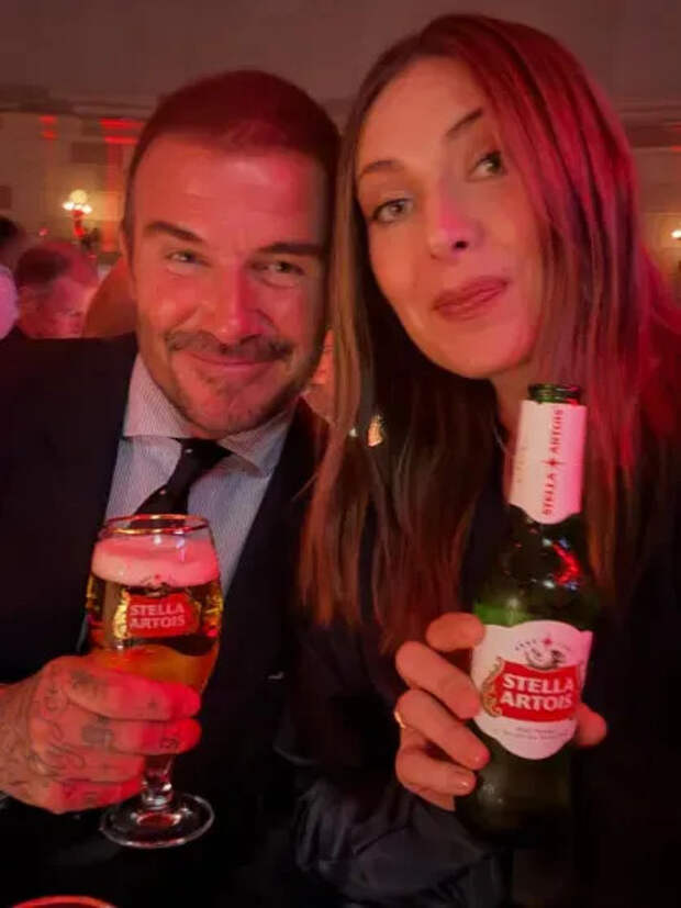 Дэвид Бекхэм и Мария Шарапова