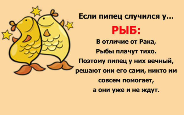 Самый весёлый гороскоп. У каждого знака зодиака свой подход