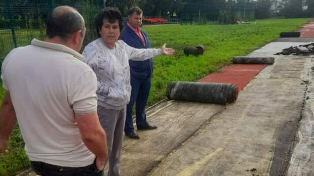 В Алтайском крае после скандала начался ремонт "умной спортивной площадки"