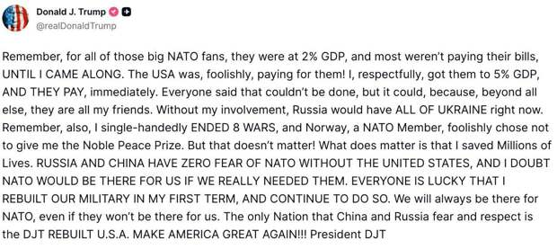 Трамп снова впал в истерику из-за того, что ему не дали Нобелевку