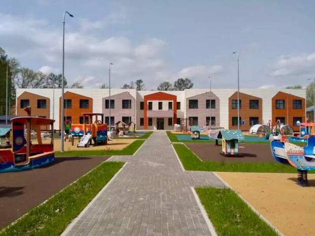 В Подольске завершили строительство детского сада на 240 мест