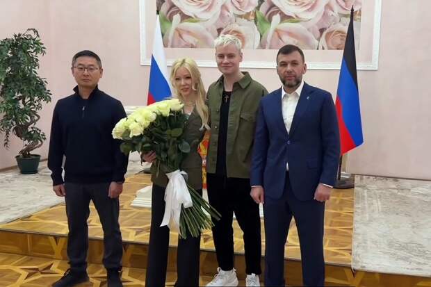 Shaman и Мизулина  в ДНР рекламируют  вещи от французского бренда Saint Laurent