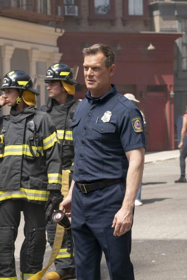 Bobby is on the set of his new job during 9-1-1 Season 8 Episode 1.