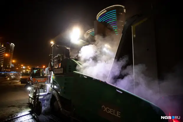 Часть улицы Ипподромской отремонтировали за две ночи — 10 впечатляющих фото