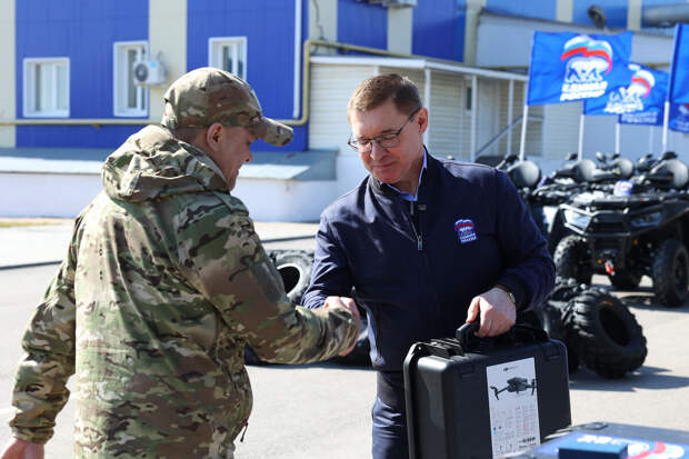 "Единая Россия" направила новую партию техники бойцам СВО