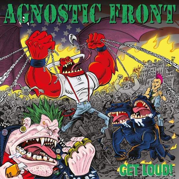 Новый альбом ANGOSTIC FRONT - Get Loud! (2019)