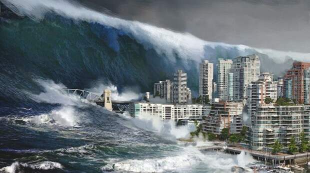 Несколько разрушительных фактов о цунами видео, землетрясение, катастрофа, океан, стихийное бедствие, факты, цунами