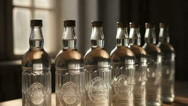 Бутылки водки / Фото: создано в нейросети