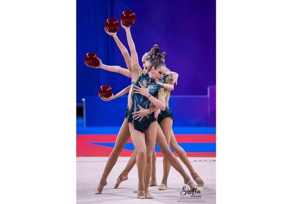 Тульская гимнастка завоевала первое место на Кубке мира в групповых упражнениях