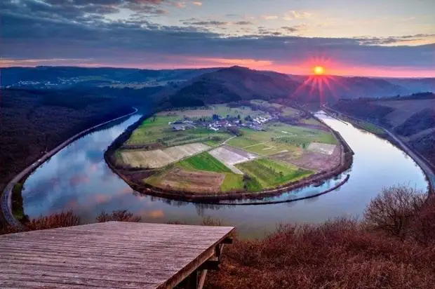 Чарующее место силы: Саарская Петля