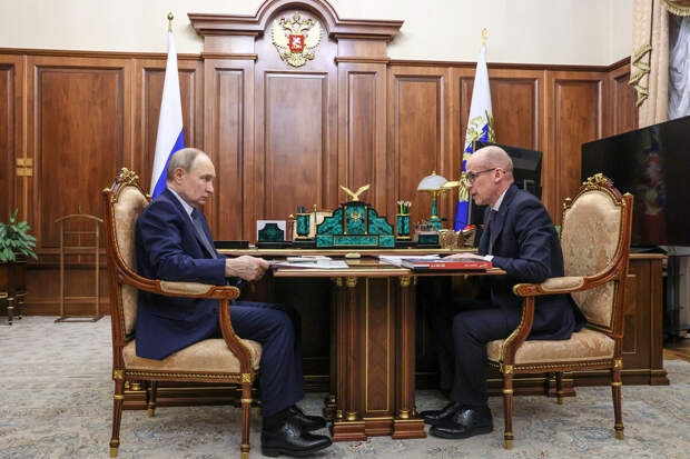 Путин встретился с главой Удмуртии Бречаловым