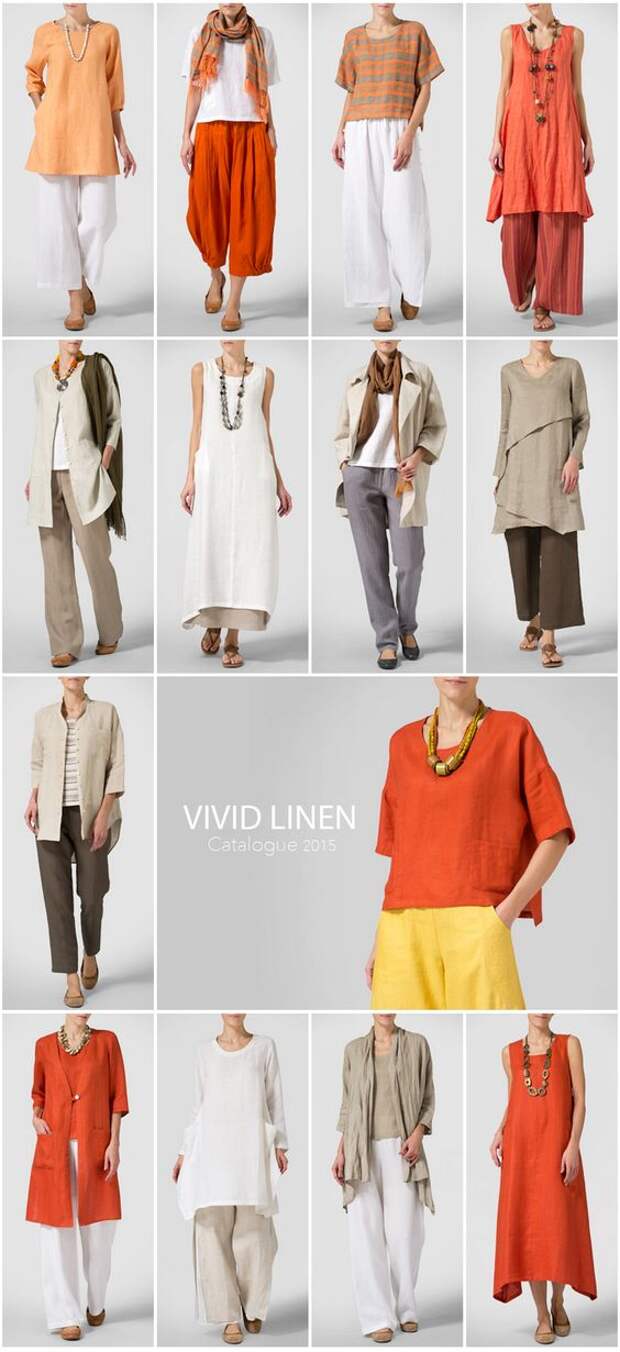 VIVID LINEN -Summer Style - Inspiration by the energetic of warmer neutrals: 