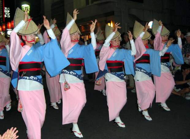 Танец и театр в истории Японии (часть 4 - Кагура, священные танцы Синто)
