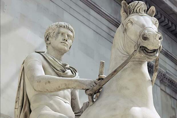 Калигула верхом на Инцитате. I в. н.э.
