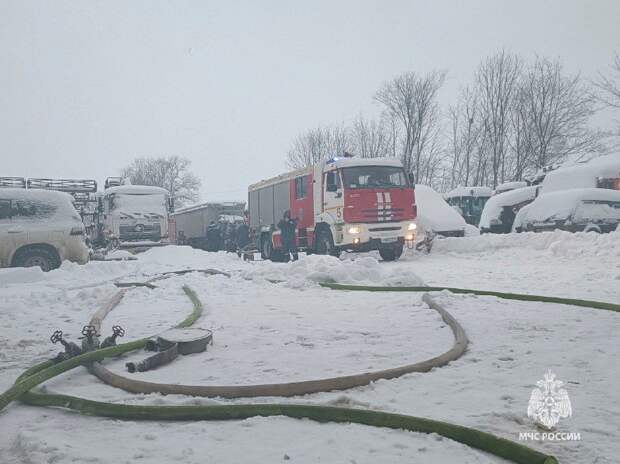В Тульской области 10 января спасатели потушили три пожара