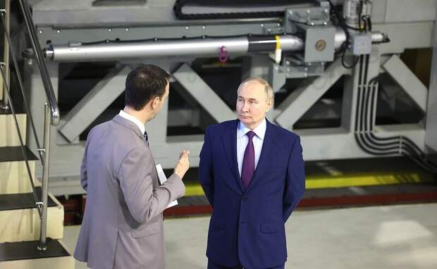 Путин дал старт технологическому пуску коллайдера NICA в Дубне