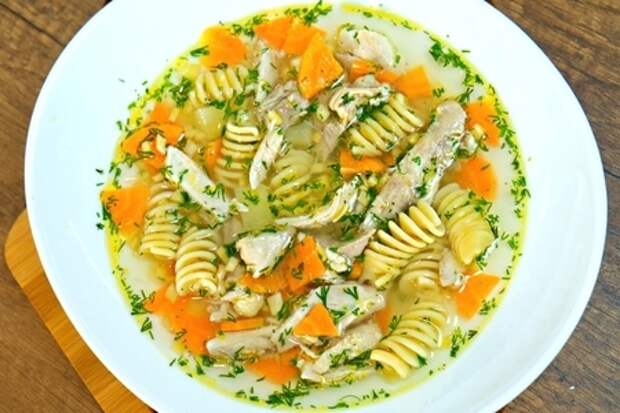 Куриный суп 