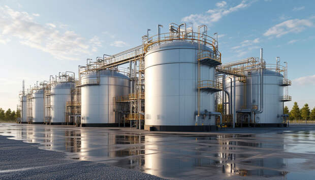 Цены на газ в Европе рухнули на 13%