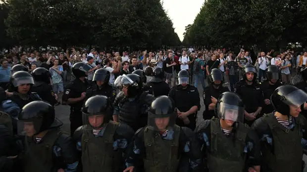 Дело о массовых беспорядках в Москве передано в центральный аппарат СК