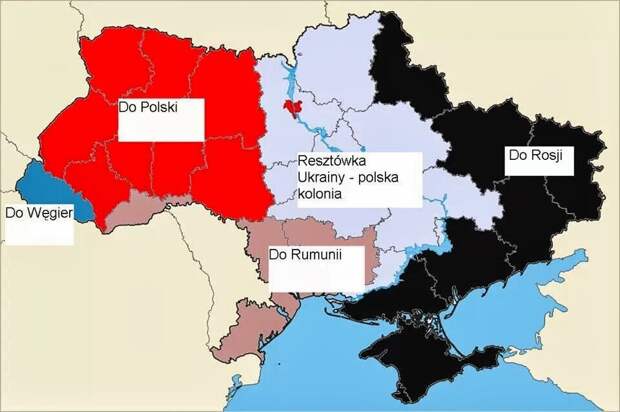 Все уже решили, что Украину будут делить. Но версии разные. И наша сильно отличается от американской и польской