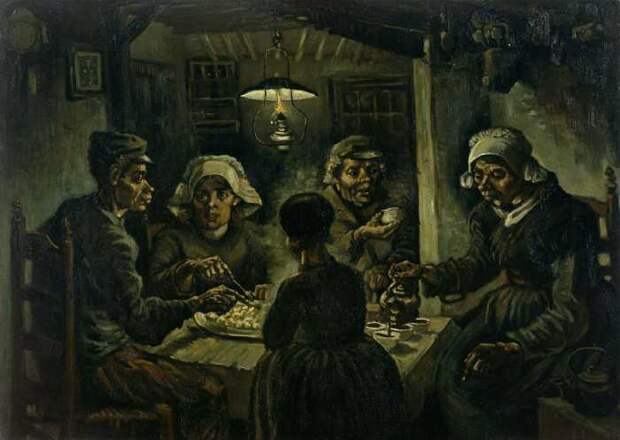 Едоки картофеля, Винсент Ван Гог.