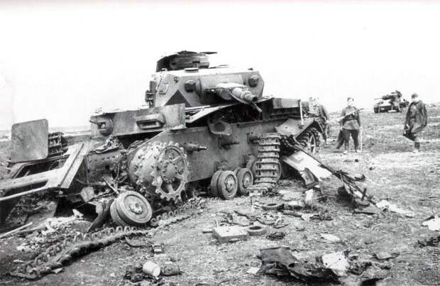 Танковые потери вермахта за первый месяц 1941 г СССР, война