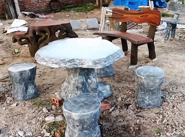 Готовый садовый гарнитур