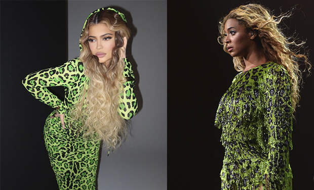 Под копирку: Кайли Дженнер повторила образ Бейонсе шестилетней давности