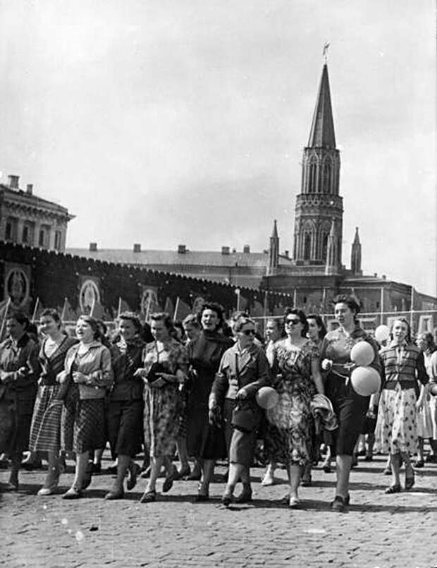 Советские женщины 1950-х годов на снимках