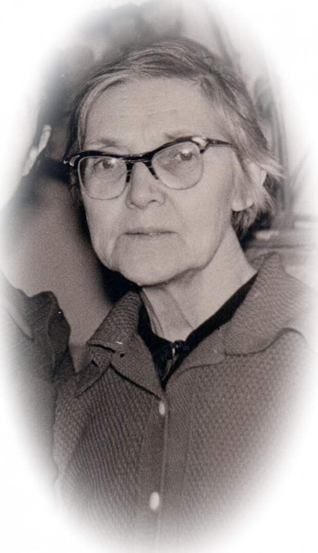 Наталия Дмитриевна Удинцева, 1963 год.