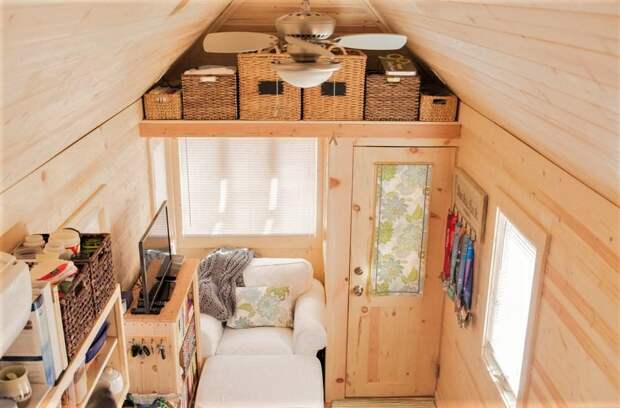 Как уместить всё необходимое в крошечном дачном домике? Вот несколько проверенных идей