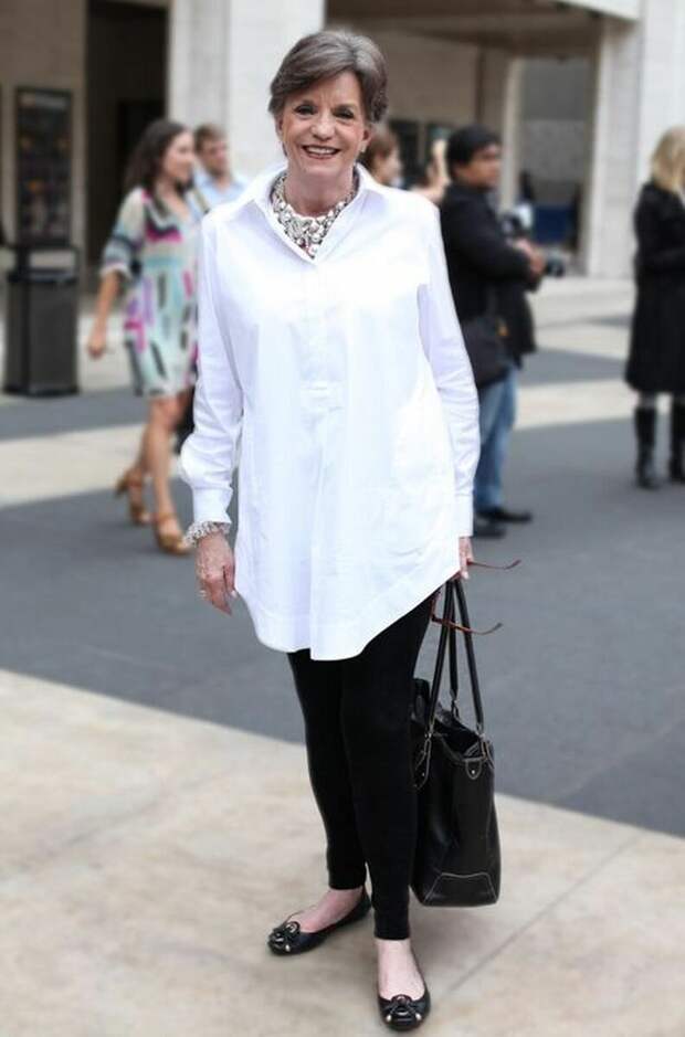 Как носить белые вещи, чтобы выглядеть роскошно? /Фото: i.pinimg.com