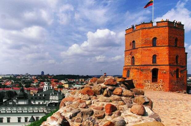 Литва. Вильнюс. Башня Гедиминаса