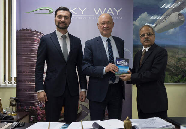 Офис ЗАО Струнные технологии посетил посол Республики Индия в Беларуси господин Саксена Панкадж