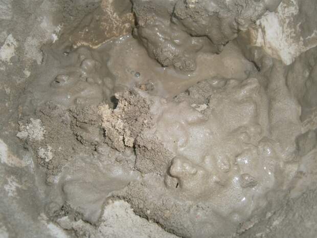 песок+цемент+суперпластификатор