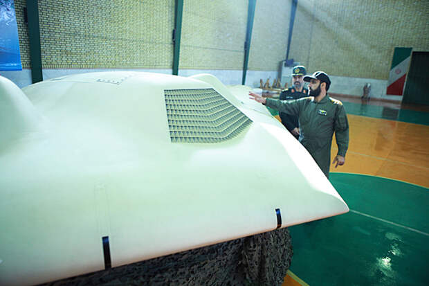 Захваченный иранцами RQ-170 «Сентинел», декабрь 2011 года. Фото: Sepahnews / AFP / East News