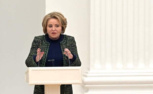 Матвиенко оценила кандидатуру Белоусова на пост главы Минобороны