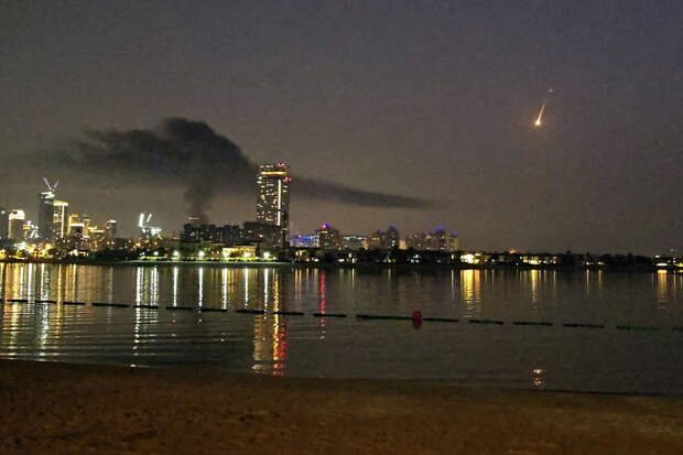 Беспилотник врезался в небоскреб 23 Marina в Дубае