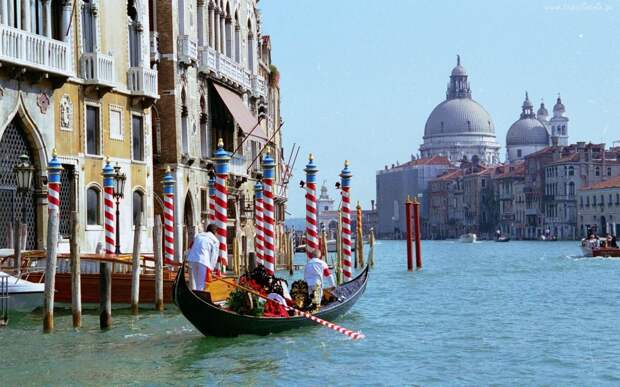Венеция каналы 