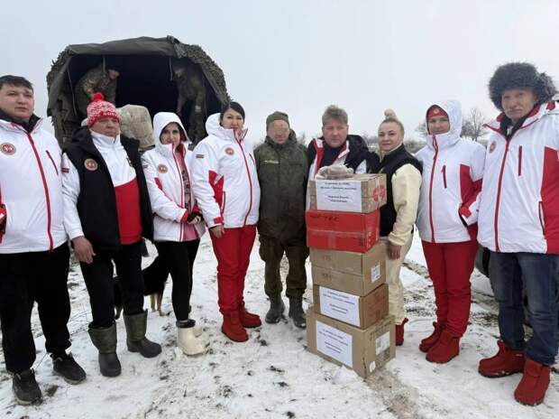 Работники культуры Кукморского района посетили зону СВО с гуманитарной миссией