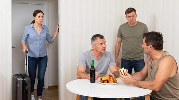 Вернулись из отпуска раньше и обнаружили чужих людей в своей квартире. Они не спешили уходить.